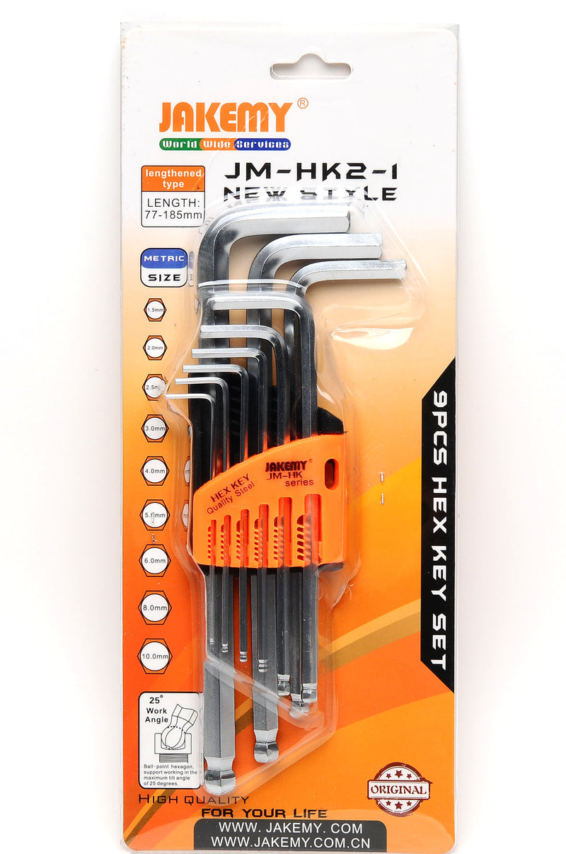 59-JM-HK2-1 9 IN 1 Hexagon Wrench 77-185mm