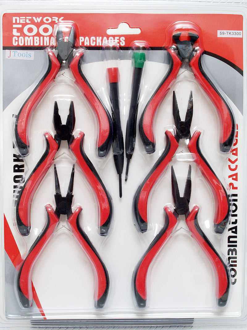 59-TK3300 6 PCS Plier 2P Set Screwdrive