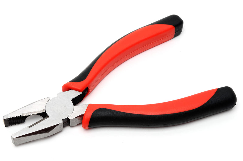 59-TP1701 7 Linesman Plier Red/black"