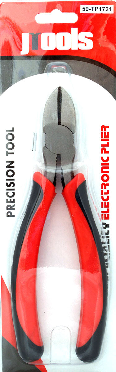 59-TP1721 7 Diagonal Plier Red/black"