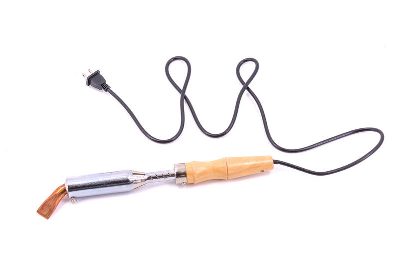 Soldering iron wood handle 200w120v