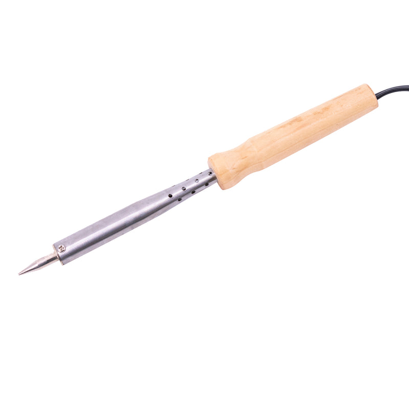 Soldering iron wood handle 80w120v