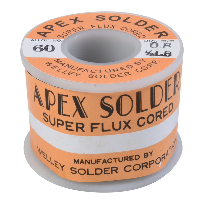 0.8m 0.5lb 60/40 APEX Solder Wire