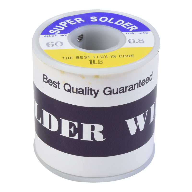 0.8m 1.0lb 60/40 JCM Solder Wire