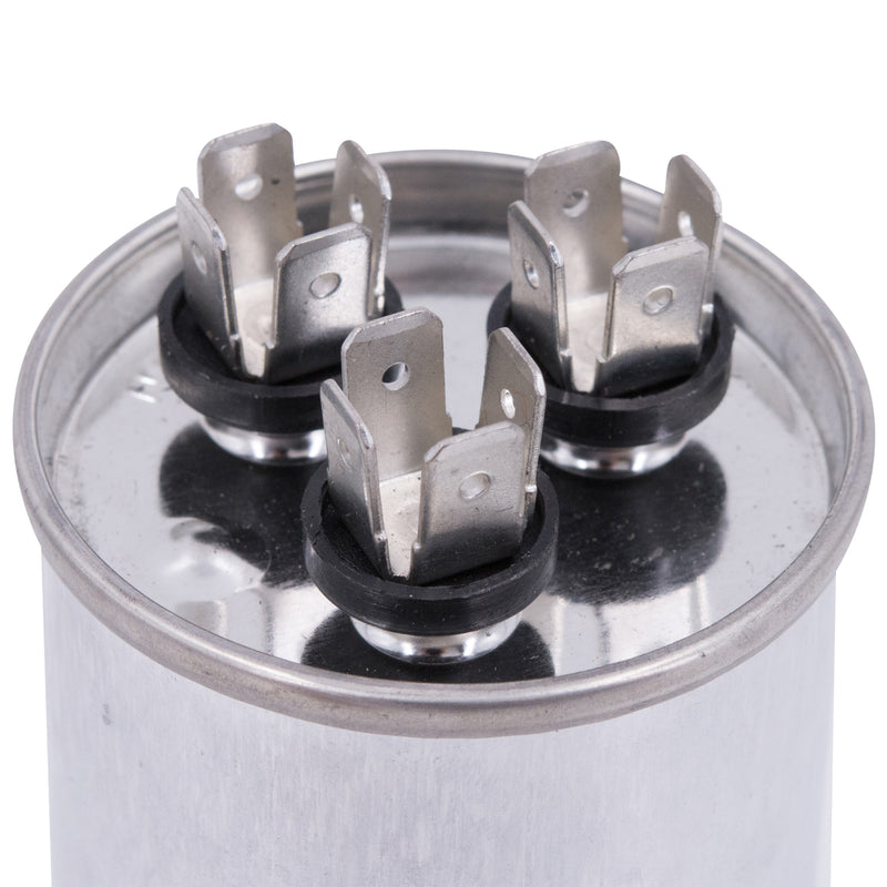 JCM AC Motor Run Capacitor 35 uf + 5 uf MFD 450v 50/60hz dual Farad Round CBB65 (Condenser Straight Cool or Heat Pump Air Conditioner Furnace, Blower, and other electric motors) Works 370/440 VAC