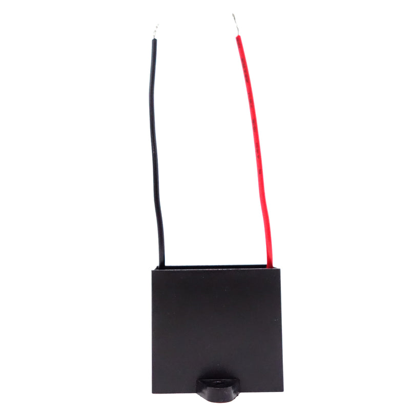 JCM 2 Wire Ceiling Fan Capacitor 12uF 450VAC CBB61