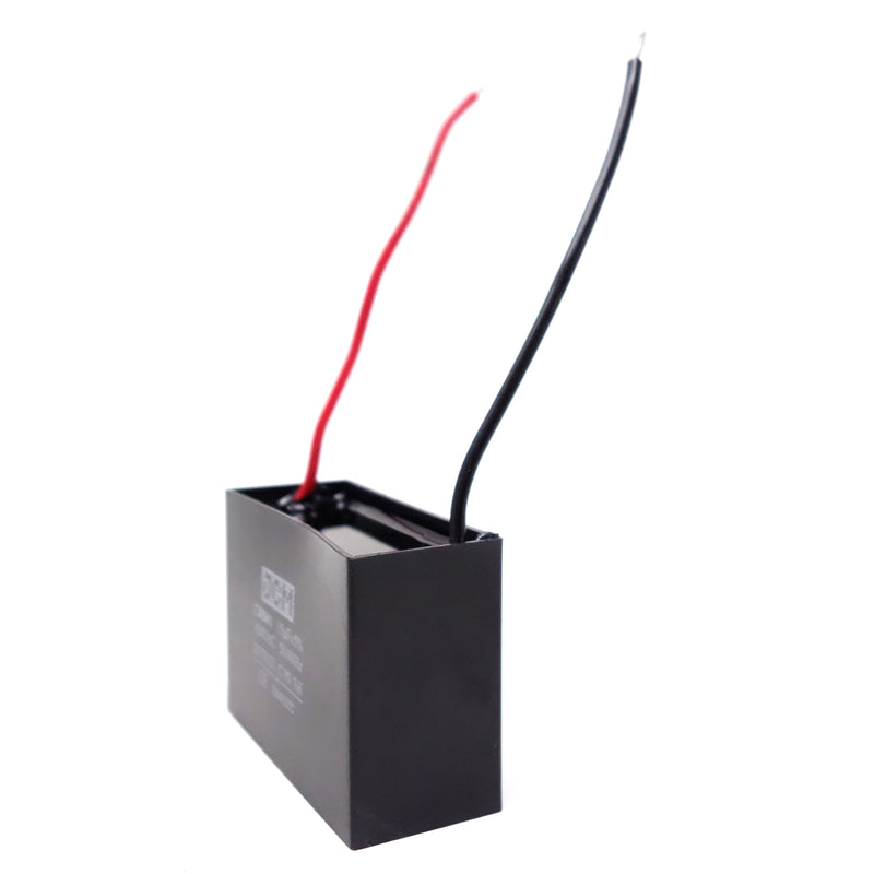 JCM 2 Wire Ceiling Fan Capacitor 15uF 450VAC CBB61