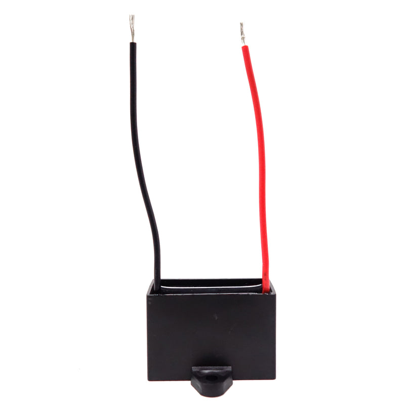 JCM 2 Wire Ceiling Fan Capacitor 7uF 450VAC CBB61
