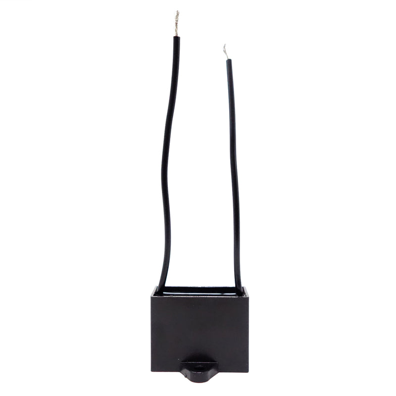 JCM 2 Wire Ceiling Fan Capacitor 8uF 250VAC CBB61