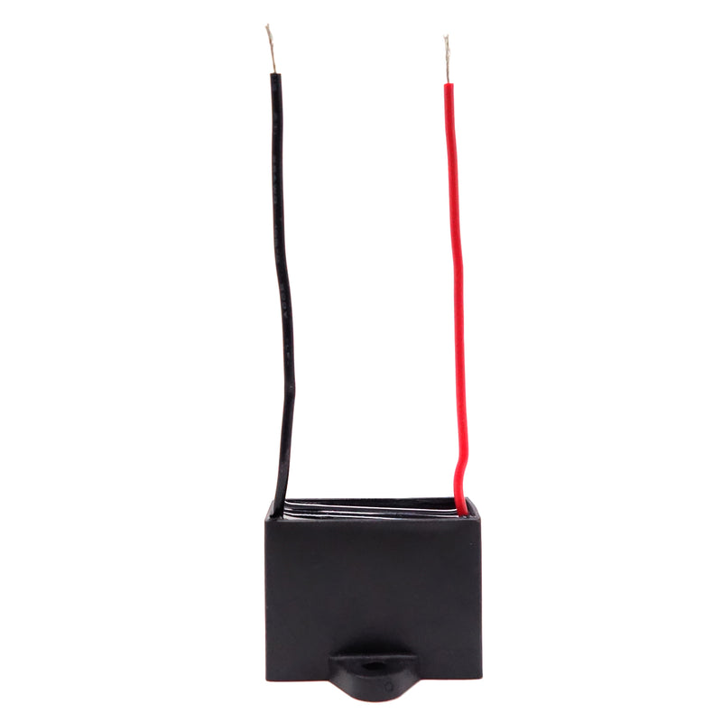 JCM 2 Wire Ceiling Fan Capacitor 9uF 450VAC CBB61