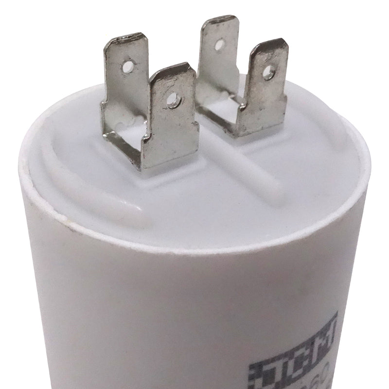 JCM Motor Run Capacitor 30uf MFD 250V/450V AC Volts round cylinder 4 Pins CBB60