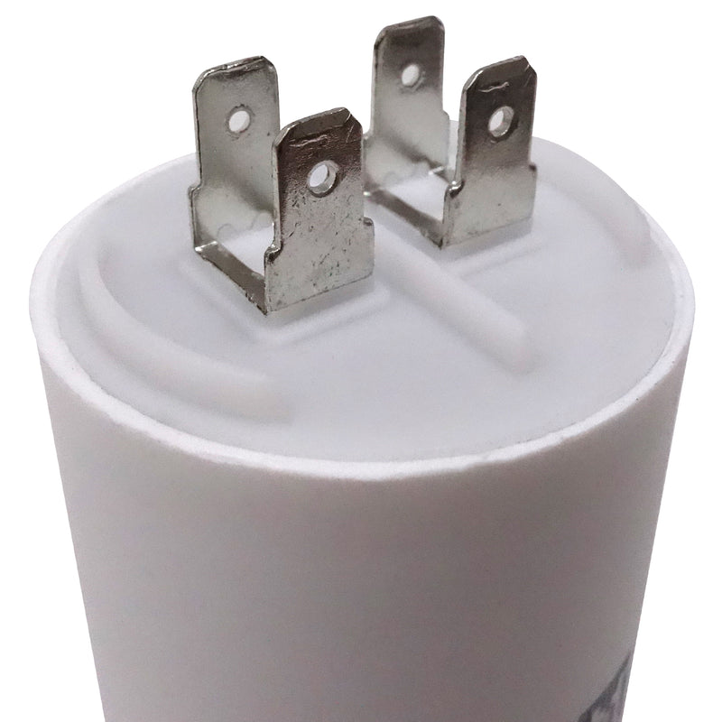 JCM Motor Run Capacitor 40uf MFD 250V/450V AC Volts round cylinder 4 Pins CBB60