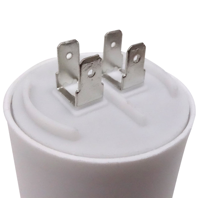 JCM Motor Run Capacitor 50uf MFD 250V/450V AC Volts round cylinder 4 Pins CBB60