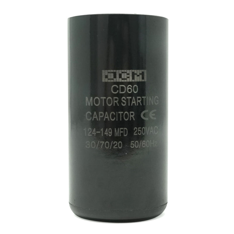 JCM Motor Start Capacitor 124-149 uf MDF 250V AC 50/60 Hz Round CD60