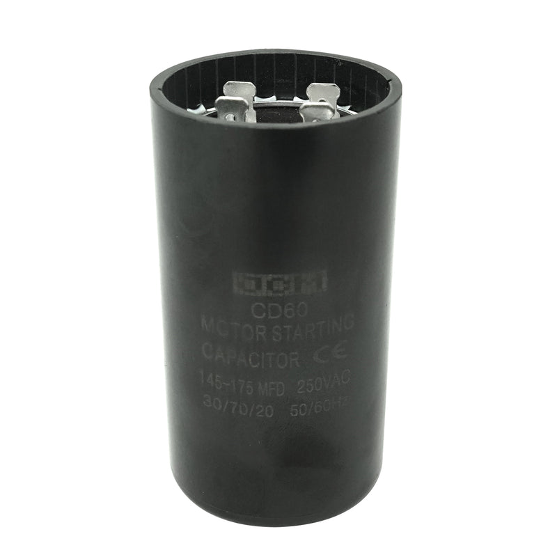 JCM Motor Start Capacitor 145-175 uf MDF 250V AC 50/60 Hz Round CD60
