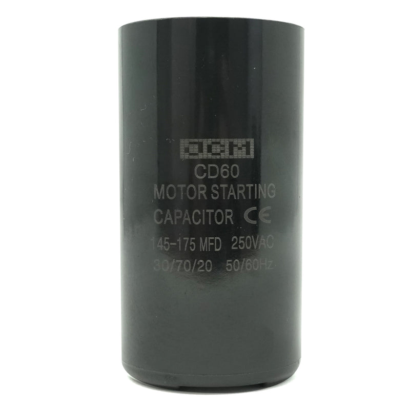 JCM Motor Start Capacitor 145-175 uf MDF 250V AC 50/60 Hz Round CD60
