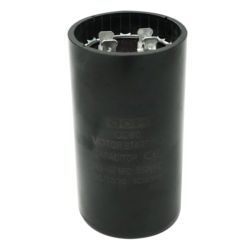 JCM Motor Start Capacitor 243-292 uf MDF 250V AC 50/60 Hz Round CD60