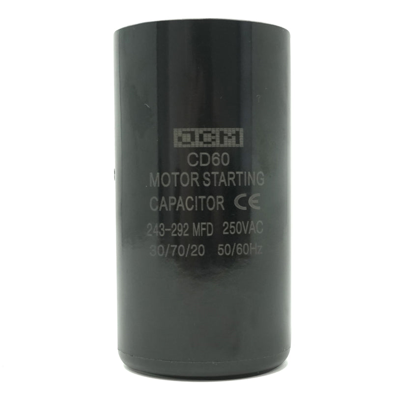 JCM Motor Start Capacitor 243-292 uf MDF 250V AC 50/60 Hz Round CD60