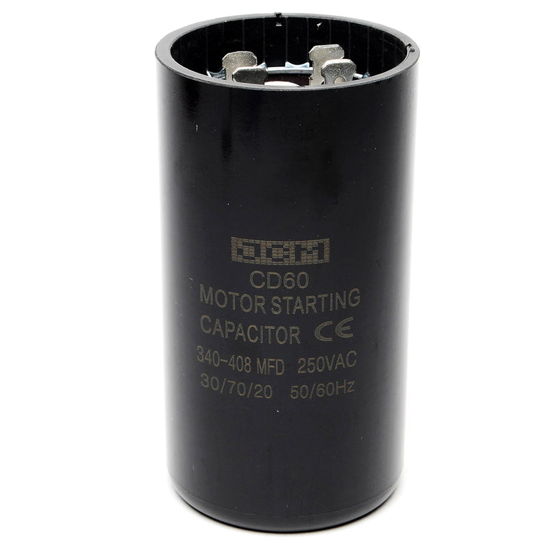 JCM Motor Start Capacitor 340-408 uf MDF 250V AC 50/60 Hz Round CD60