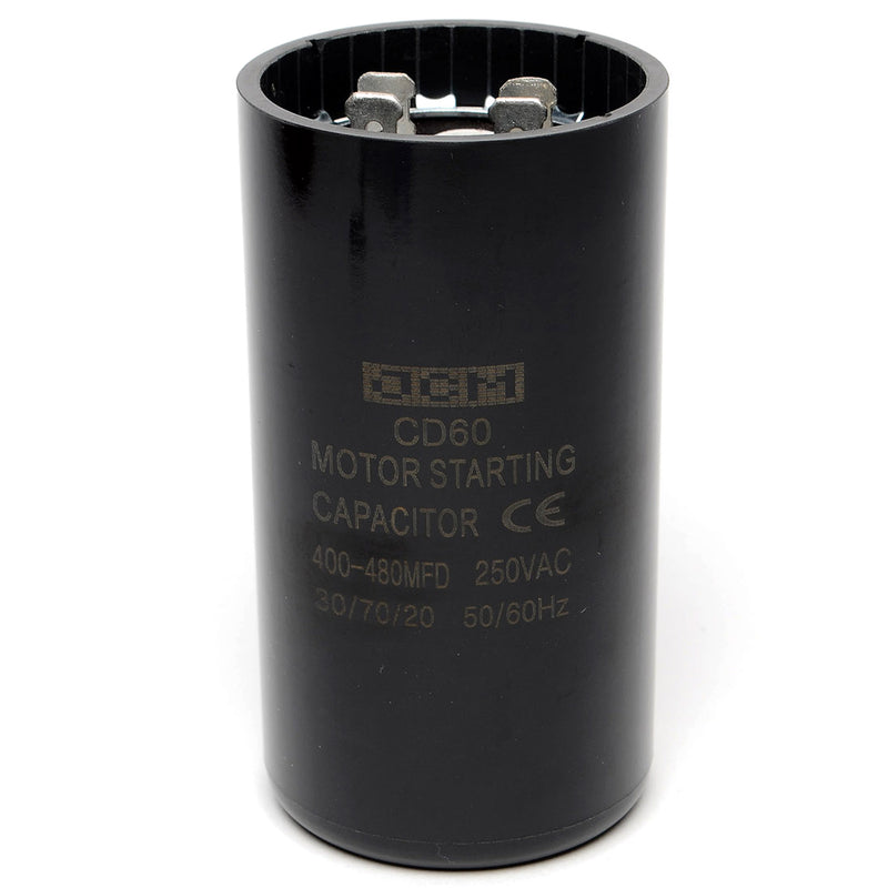 JCM Motor Start Capacitor 400-480 uf MDF 250V AC 50/60 Hz Round CD60