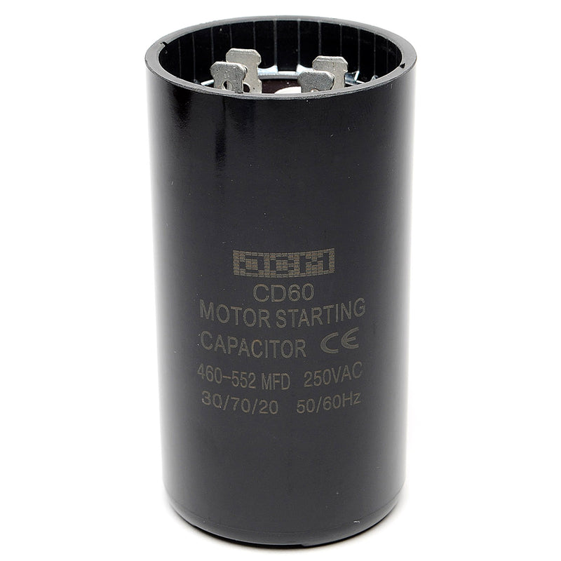 JCM Motor Start Capacitor 460-552 uf MDF 250V AC 50/60 Hz Round CD60