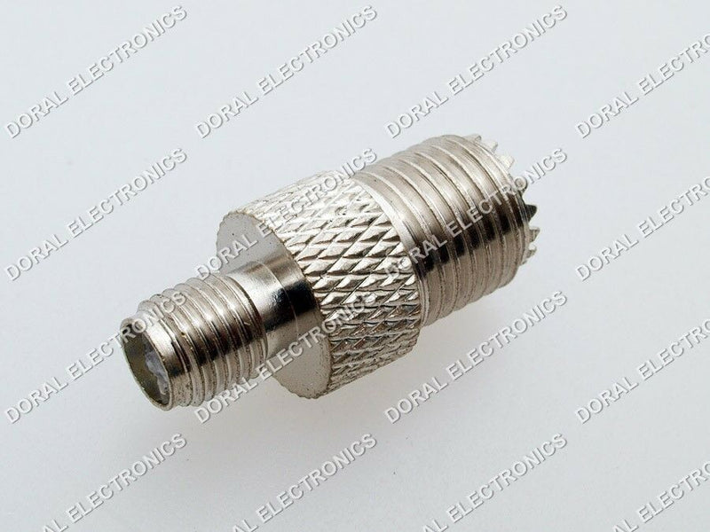 SMA Female Jack to Mini UHF Female Jack Coupler Joiner RF Connector Adapter