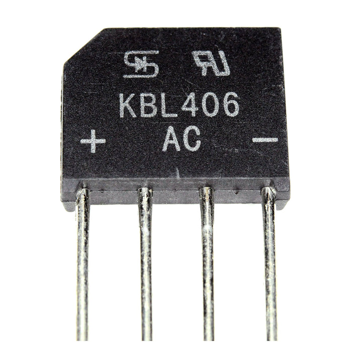 JCM Bridge Rectifier Diode 4 Pins 4A 600V