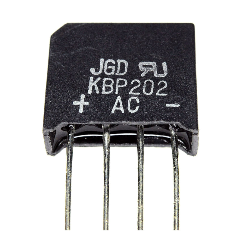 JCM Bridge Rectifier Diode 4 Pins 2A 200V