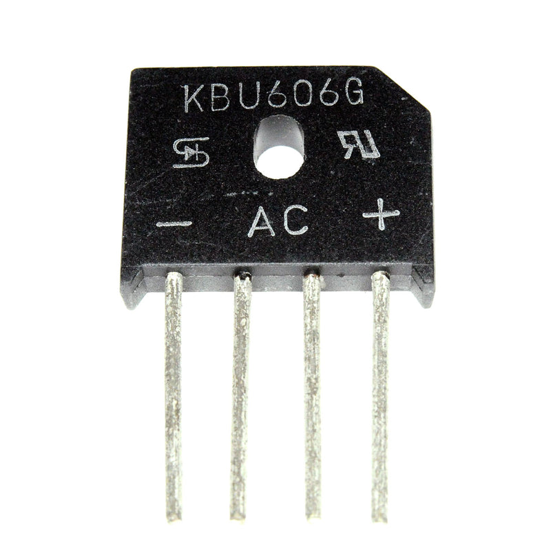 Bridge Diode 4P 6A 600V Single Row
