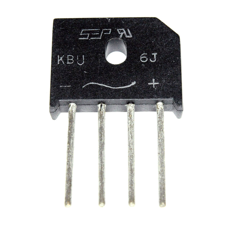 Bridge Diode 4P 6A 600V Single Row