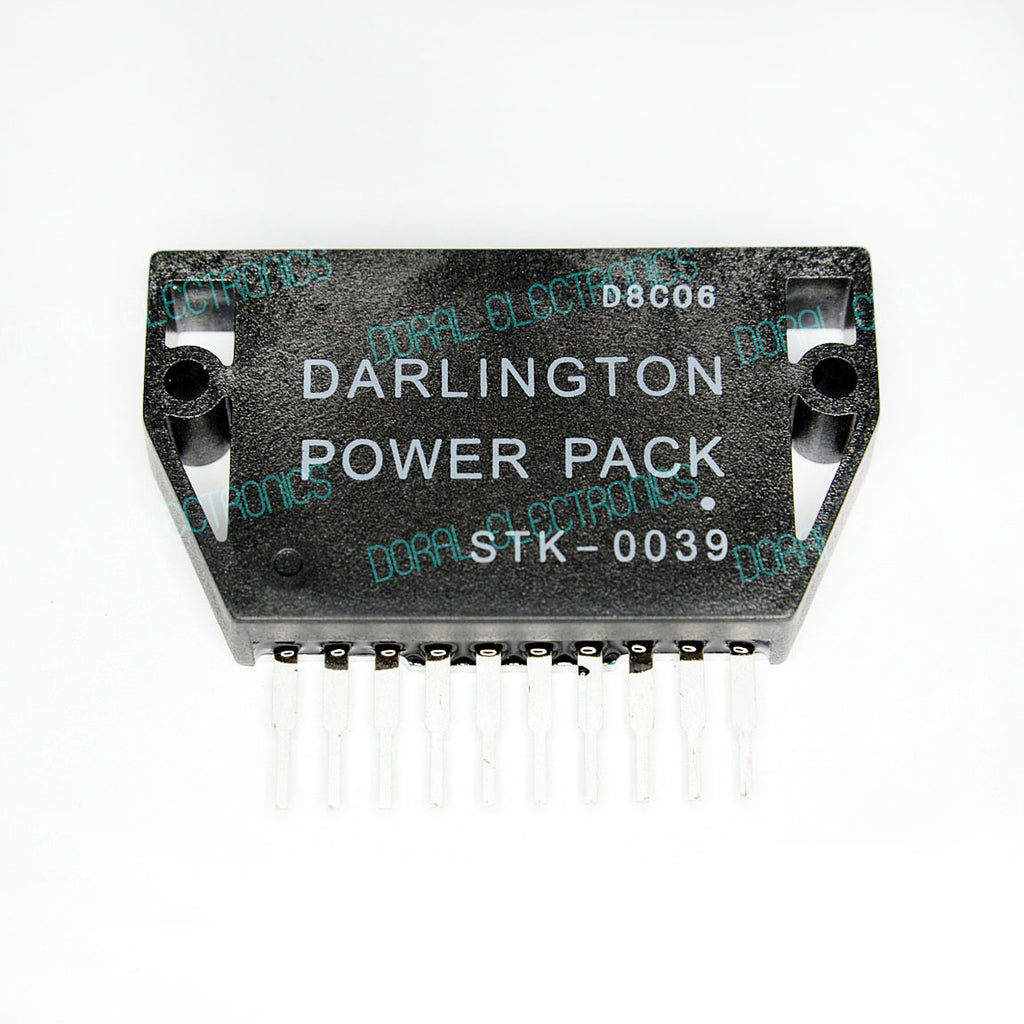 Module Hybride STK0040 Darlington Power Pack - 60x33 Mm - Puissance Max 40W - Alimentation ±33V - Pour Amplificateurs Audio