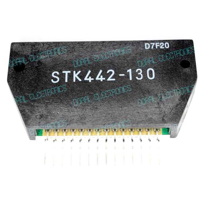 STK442-130 + Heat Sink Compound Integrated Circuit IC