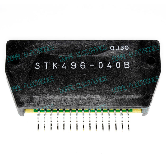 STK496-040B with HEAT SINK COMPOUND SANYO ORIGINAL Integrated Circuit IC